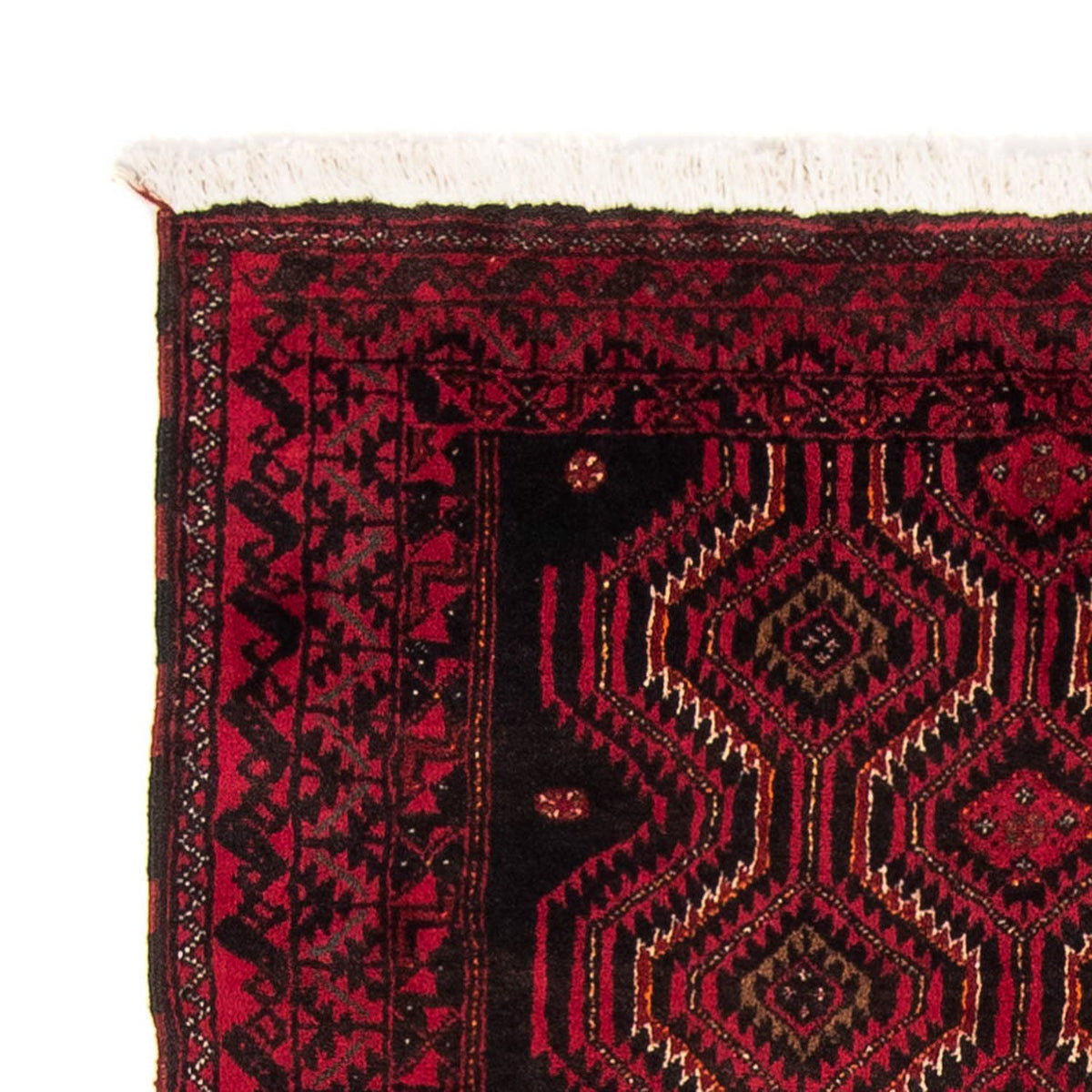 Belutsch Teppich 96x180cm - Orientteppich - rot