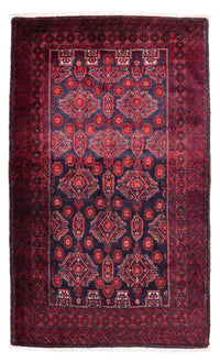 Belutsch Teppich 108x187cm - Orientteppich - dunkelblau – product image