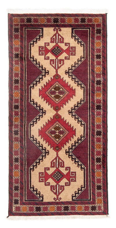Belutsch Teppich 103x205cm - Orientteppich - beige