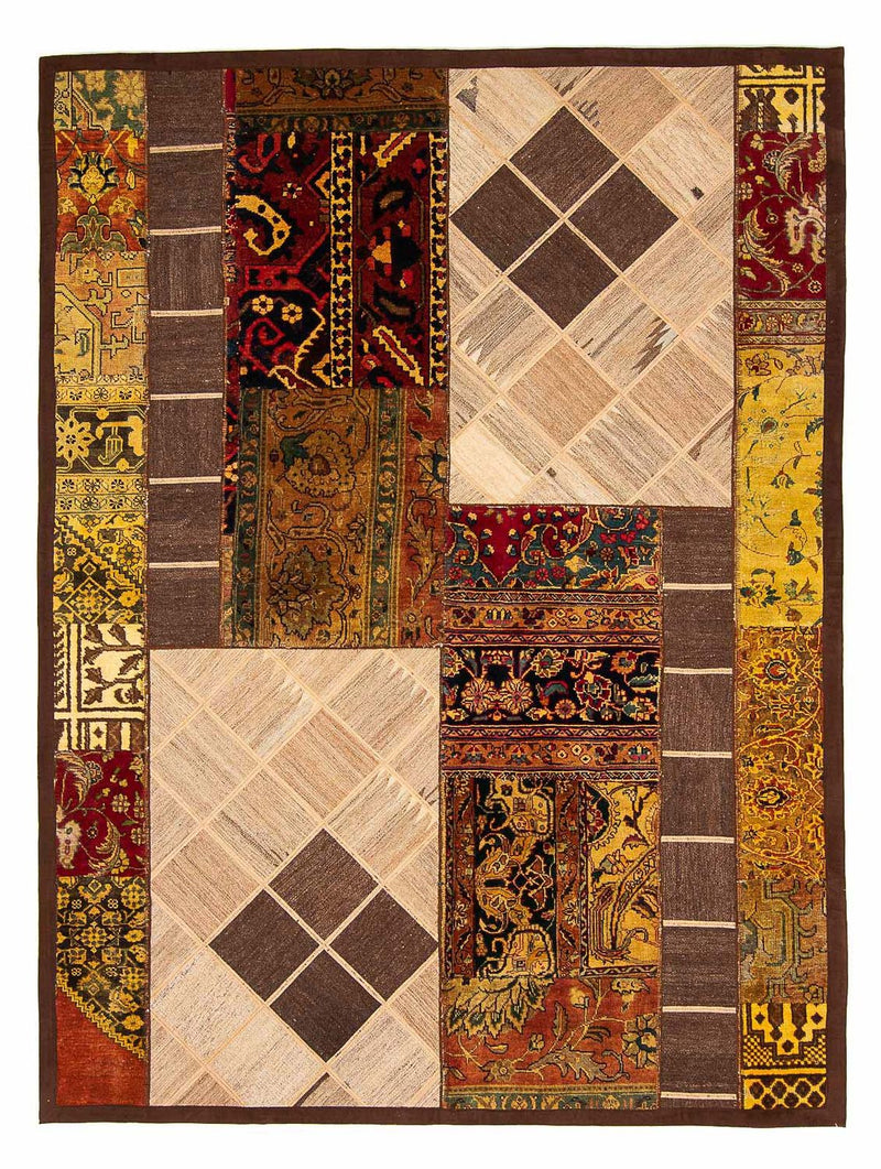 Kelim Fars Teppich 189x255cm - mehrfarbig
