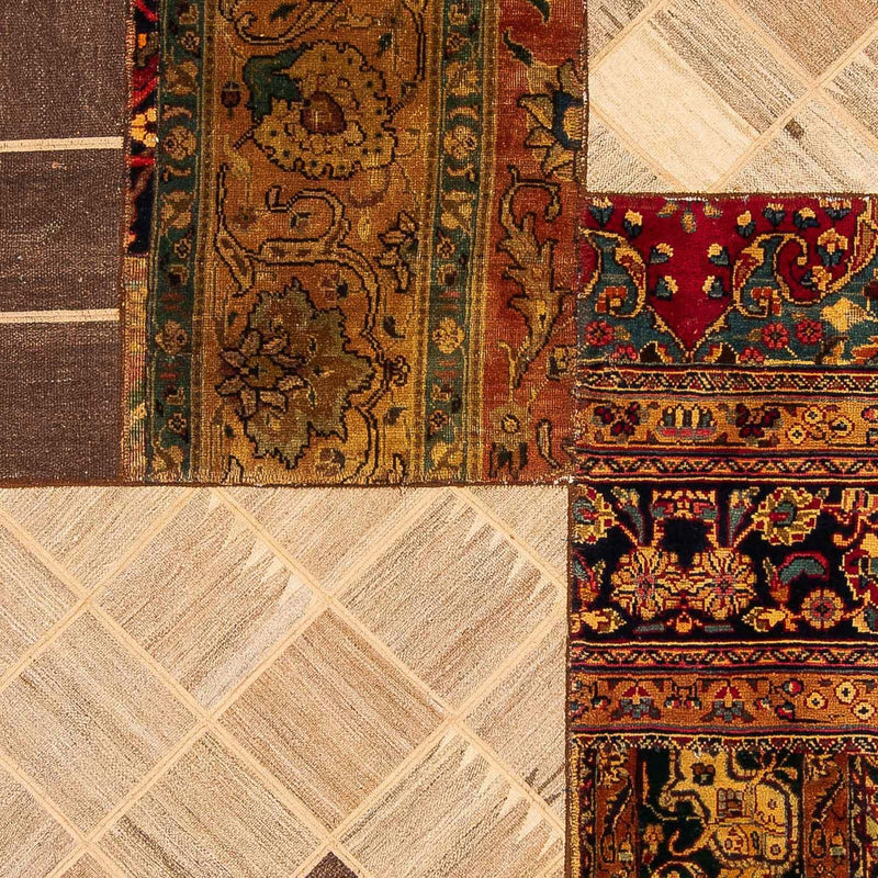 Kelim Fars Teppich 189x255cm - mehrfarbig