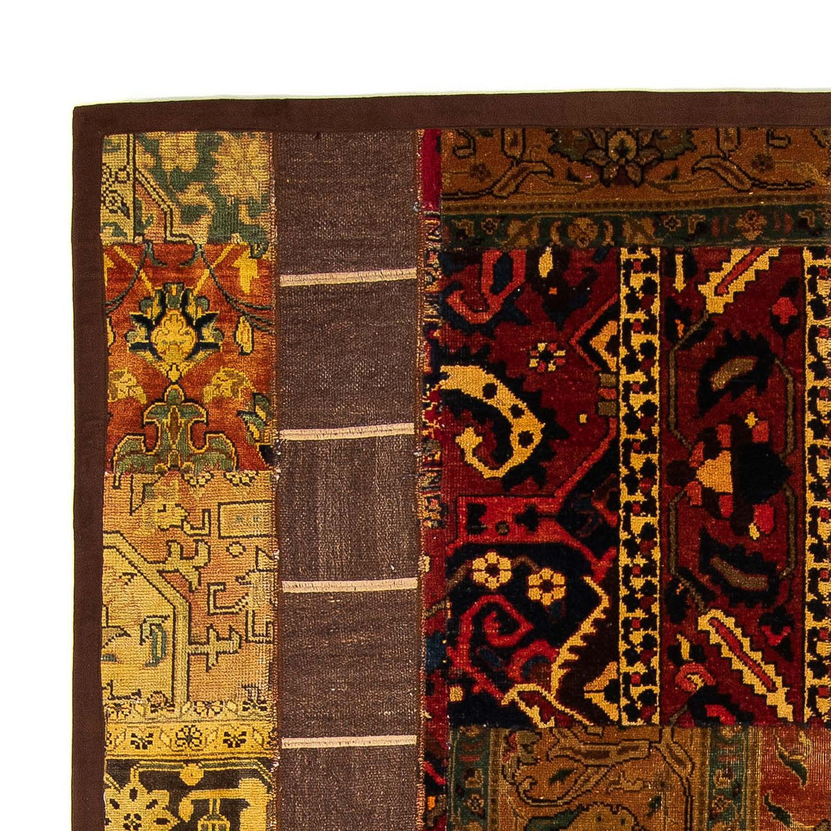 Kelim Fars Teppich 189x255cm - mehrfarbig
