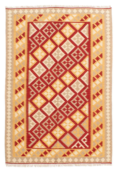 Kelim Fars Teppich 153x216cm - mehrfarbig