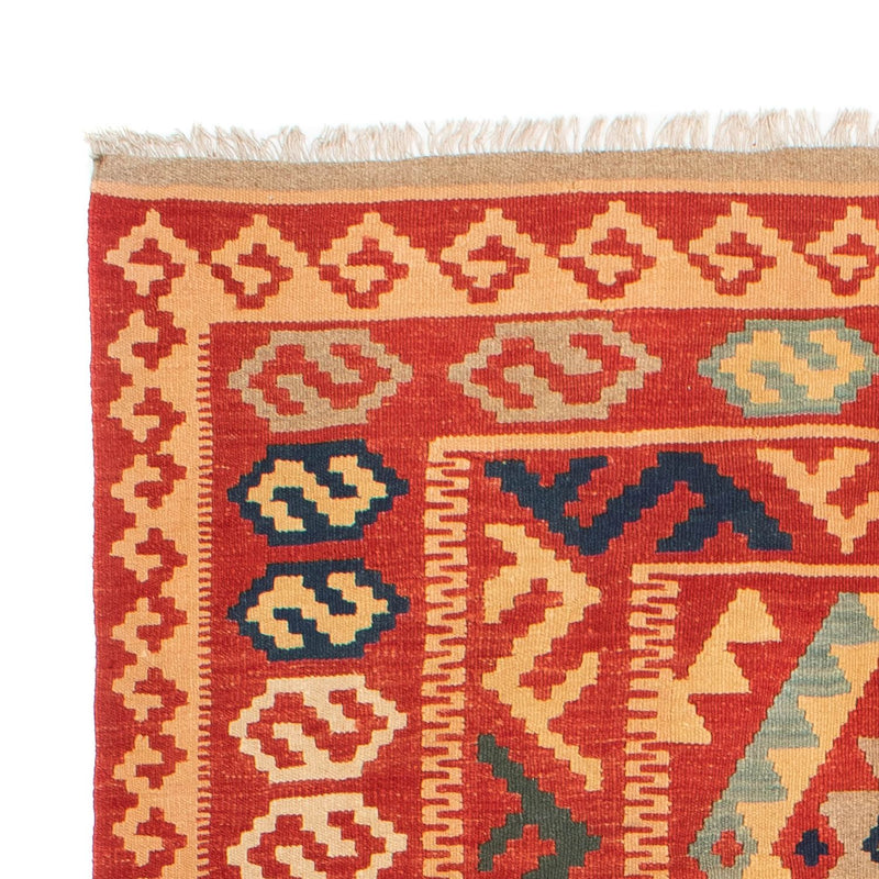 Kelim Fars Teppich 174x245cm - rot