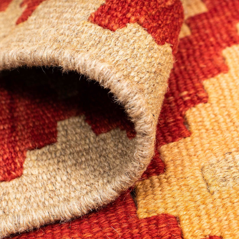 Kelim Fars Teppich 155x211cm - rot