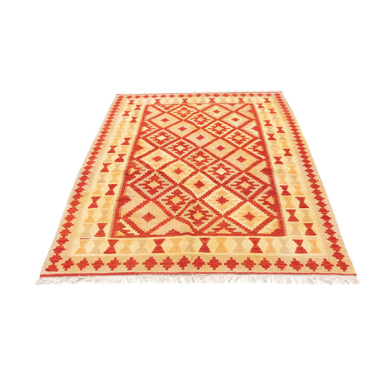 Kelim Fars Teppich 155x211cm - rot