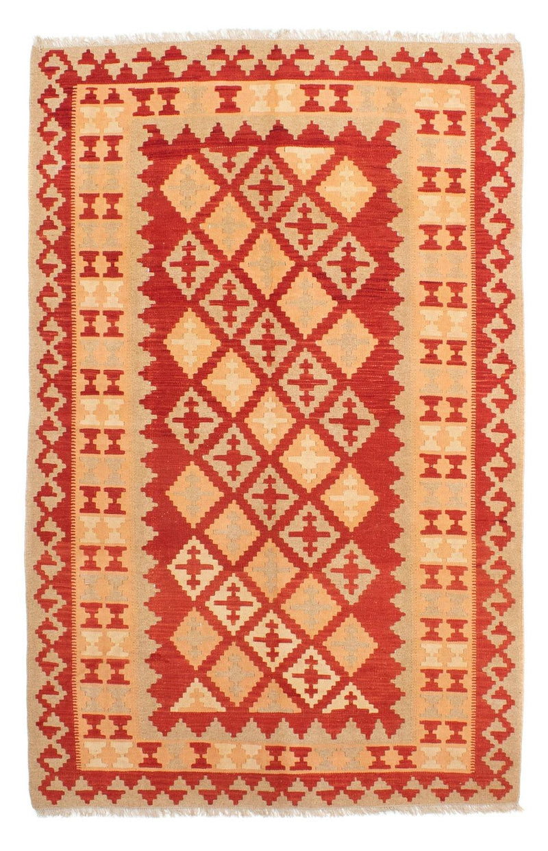Kelim Fars Teppich 162x244cm - mehrfarbig