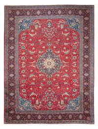 Patchwork Teppich 270x355cm - Orientteppich - hellrot – product image