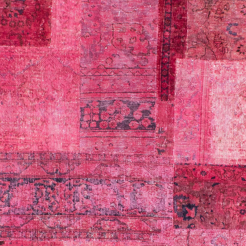 Patchwork Teppich 232x291cm - Orientteppich - mehrfarbig