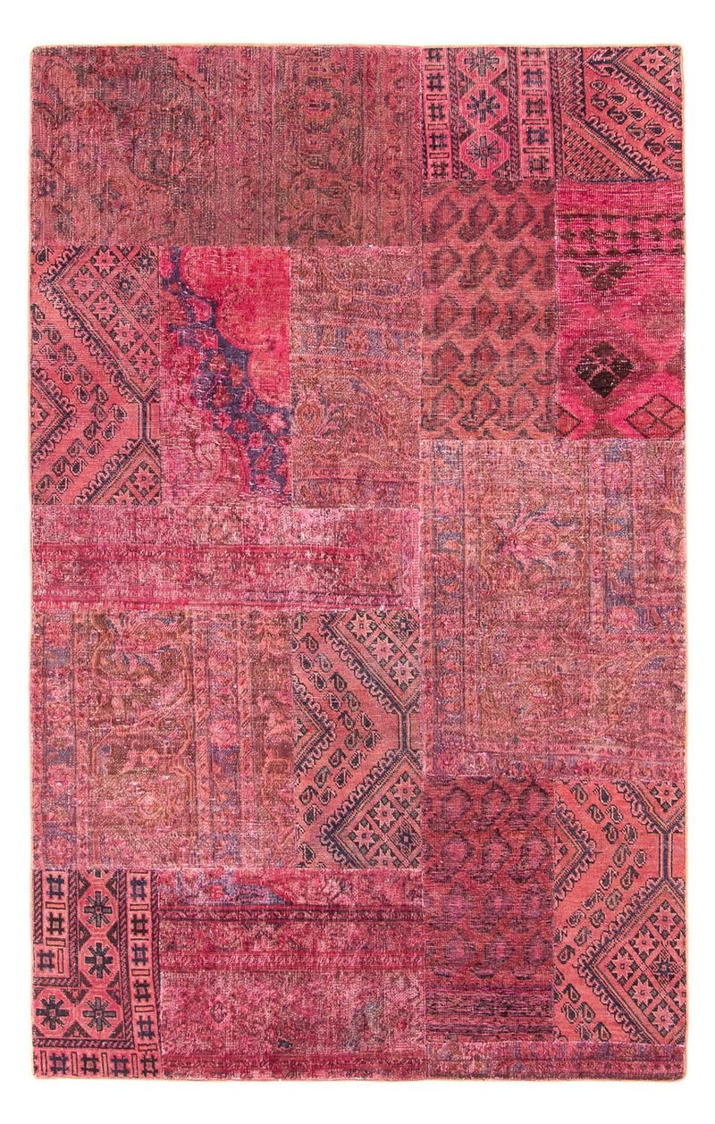 Patchwork Teppich 152x239cm - Orientteppich - mehrfarbig