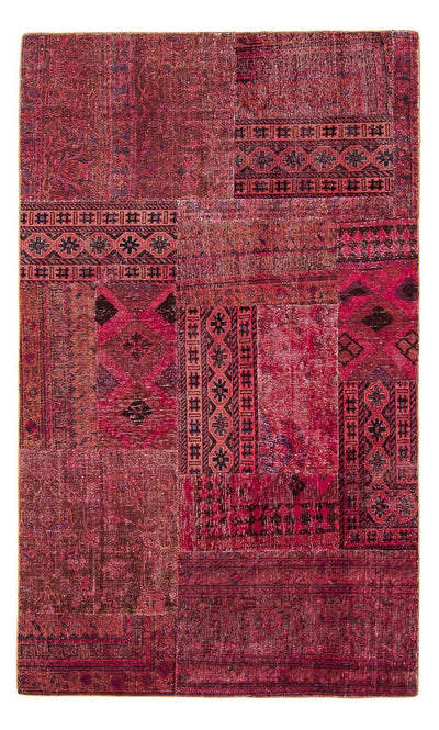 Patchwork Teppich 151x241cm - Orientteppich - mehrfarbig