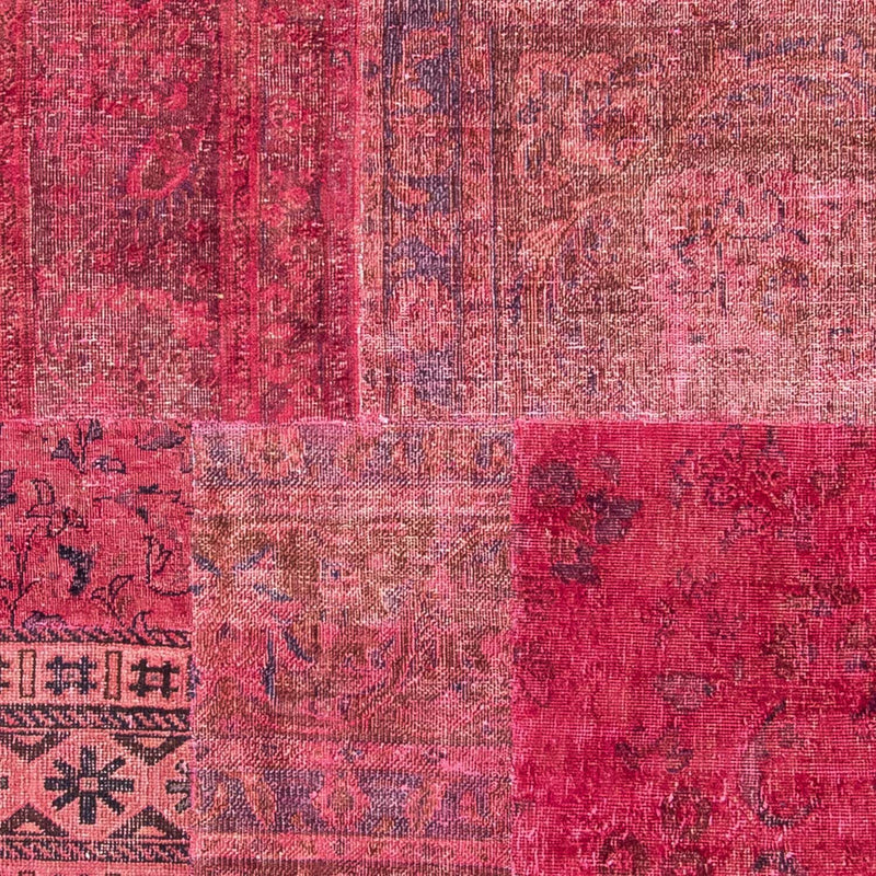 Patchwork Teppich 151x237cm - Orientteppich - mehrfarbig