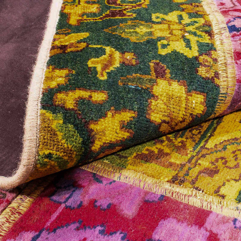 Patchwork Teppich 137x198cm - Orientteppich - mehrfarbig