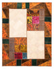 Patchwork Teppich 194x249cm - Orientteppich - mehrfarbig