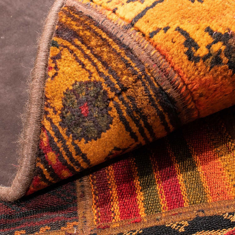 Patchwork Teppich 176x234cm - Orientteppich - mehrfarbig