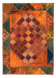 Patchwork Teppich 164x225cm - Orientteppich - mehrfarbig