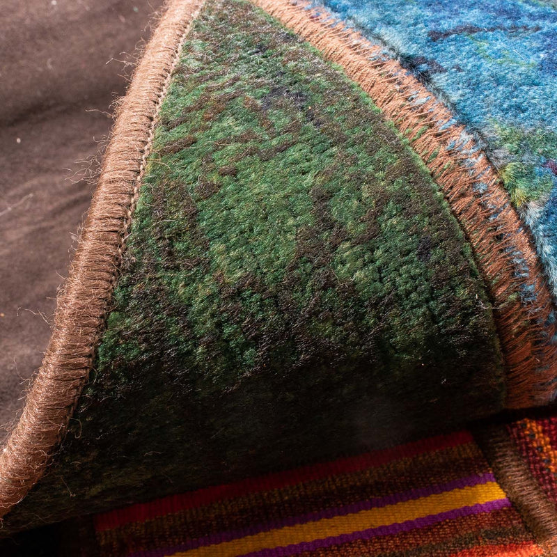 Patchwork Teppich 164x225cm - Orientteppich - mehrfarbig