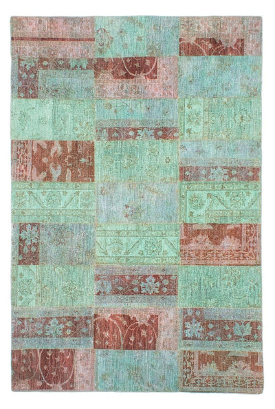 Patchwork Teppich 182x270cm - Orientteppich - mehrfarbig
