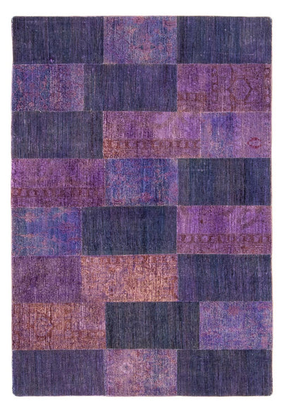 Patchwork Teppich 165x237cm - Orientteppich - mehrfarbig