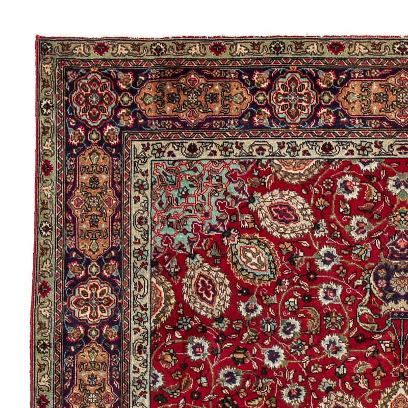 Täbriz Teppich 210x295cm - Perserteppich - rot