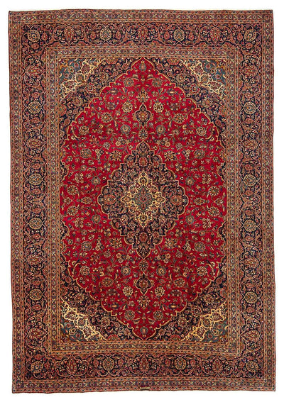 Keshan Teppich 302x421cm - Perserteppich - rot