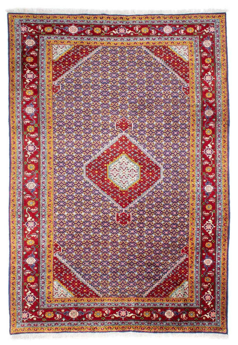 Ardebil Teppich 203x297cm - Perserteppich - rot