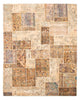 Patchwork Teppich 241x305cm - Orientteppich - mehrfarbig