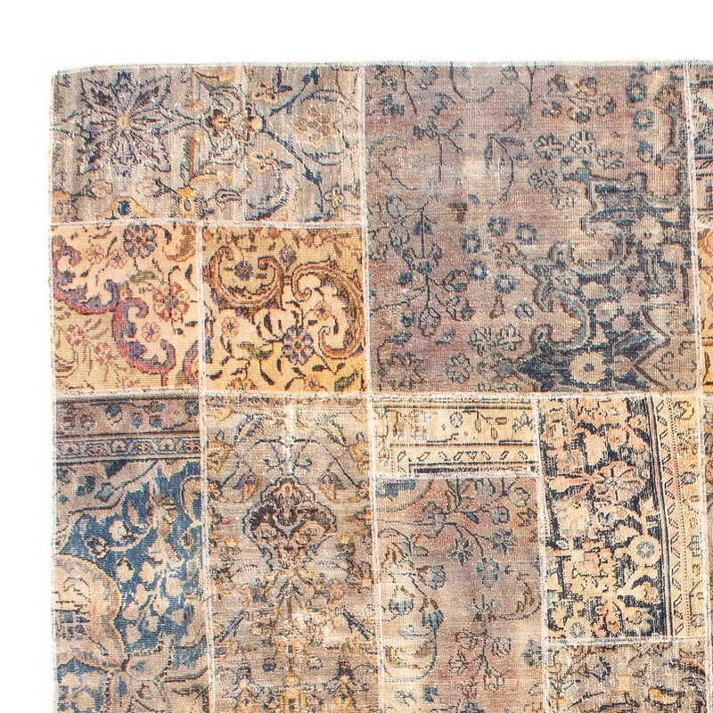 Patchwork Teppich 240x303cm - Orientteppich - mehrfarbig