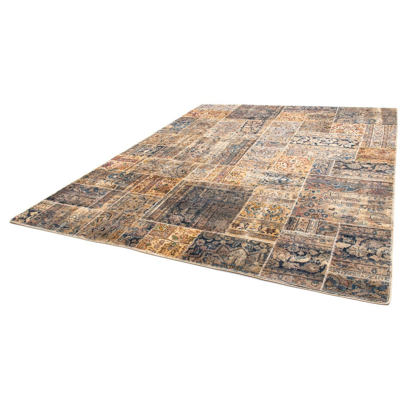 Patchwork Teppich 240x303cm - Orientteppich - mehrfarbig