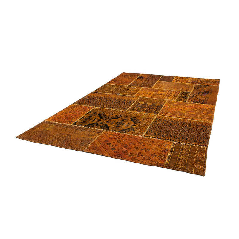 Patchwork Teppich 200x289cm - Orientteppich - mehrfarbig