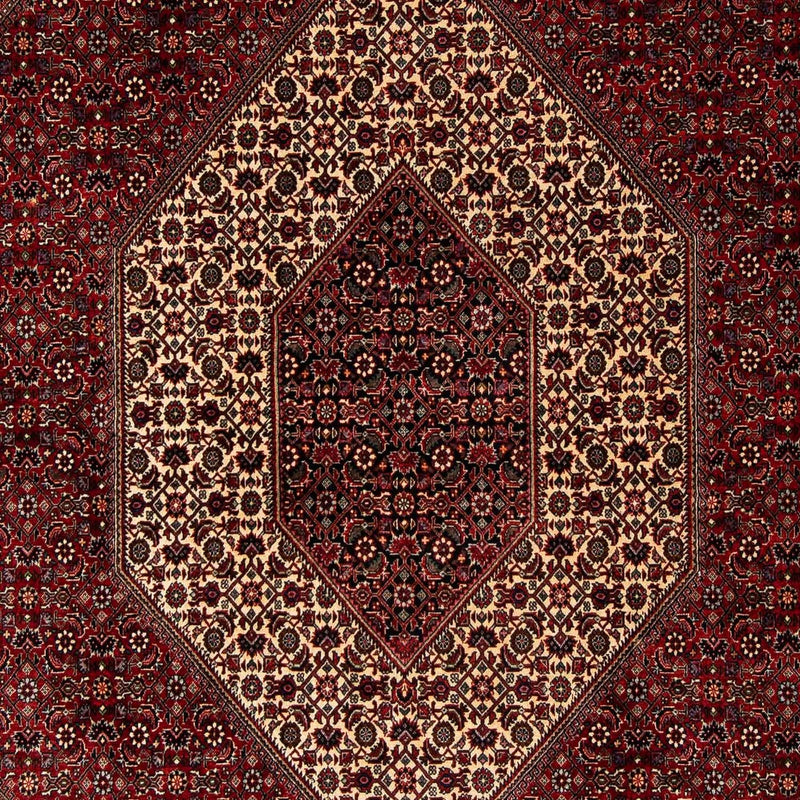 Bidjar Teppich 201x251cm - Perserteppich - dunkelrot