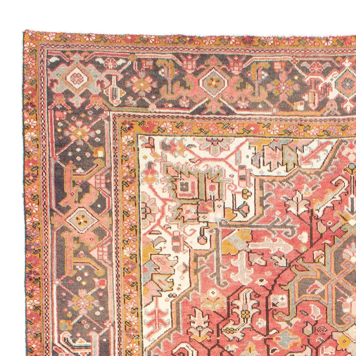 Heriz Teppich 226x320cm - Perserteppich - rot