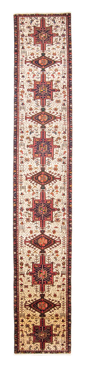 Qaraja Teppich 66x432cm - Perserteppich - beige