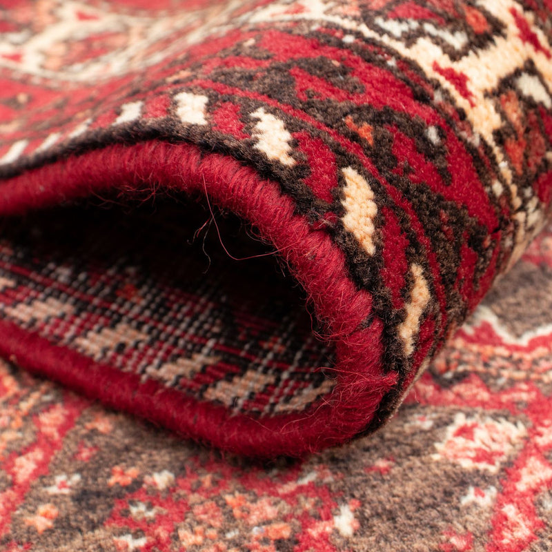 Belutsch Teppich 99x195cm - Orientteppich - dunkelrot
