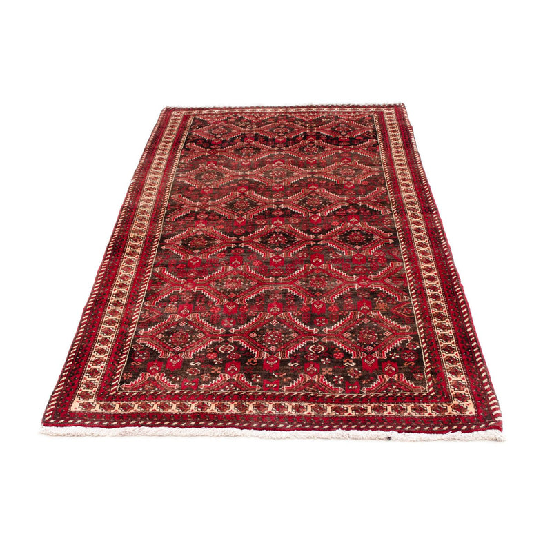 Belutsch Teppich 99x195cm - Orientteppich - dunkelrot