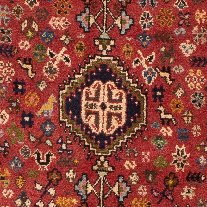Abadeh Teppich 72x151cm - Perserteppich - dunkelrot