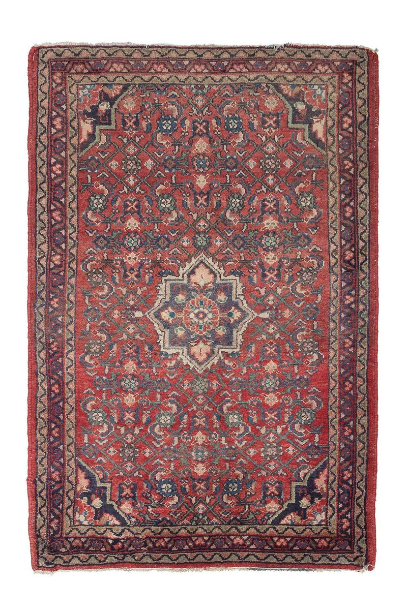 Perserteppich - Nomadic 86 x 130 cm - rot
