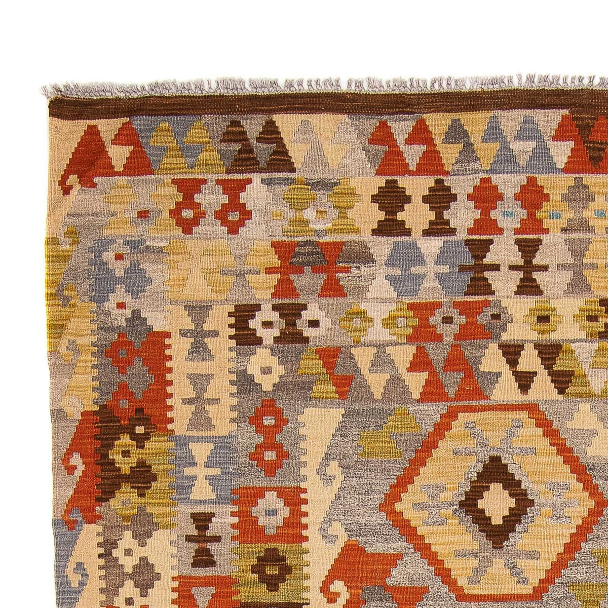 Kelim Maimene Teppich 200x300cm - mehrfarbig
