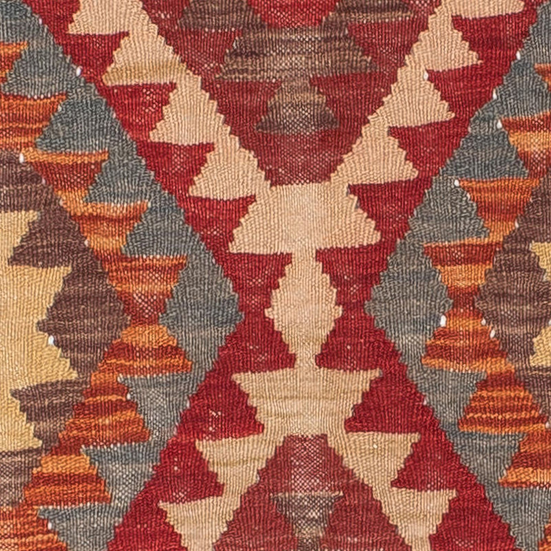 Kelim Fars Teppich 136x192cm - mehrfarbig