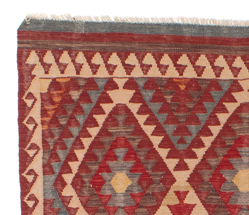 Kelim Fars Teppich 136x192cm - mehrfarbig