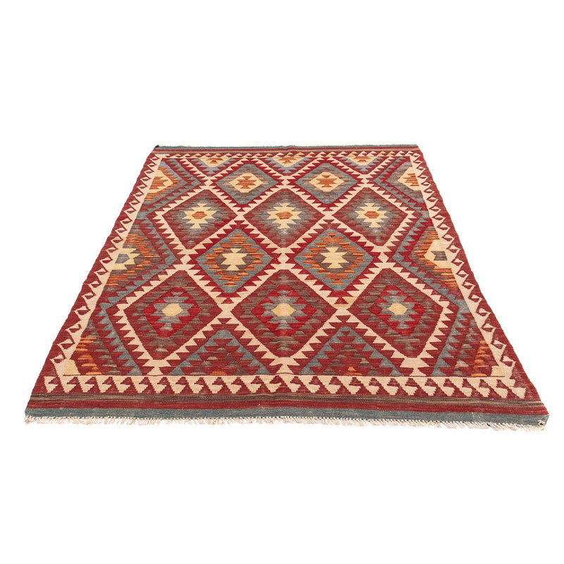 Kelim Fars Teppich 136x192cm - mehrfarbig