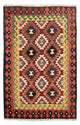 Kelim Maimene Teppich 126x194cm - mehrfarbig