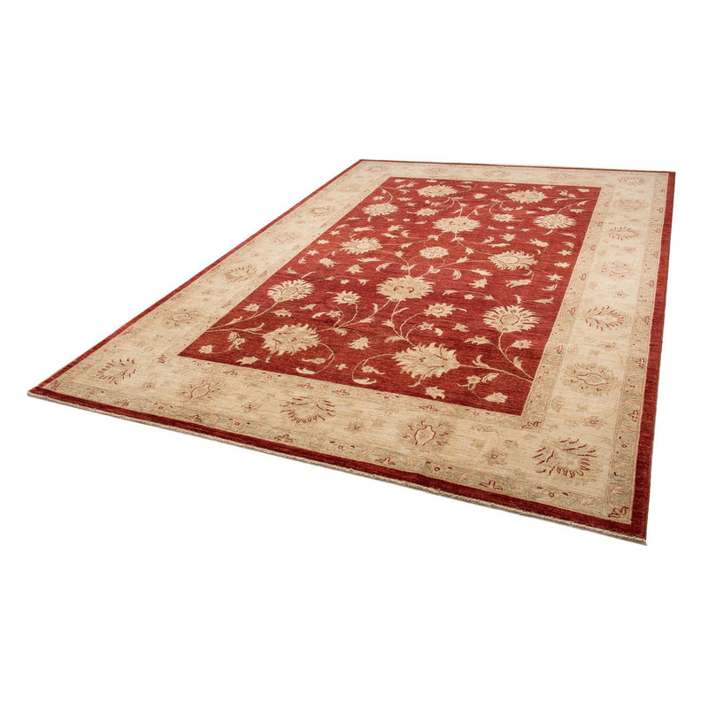 Farahan Teppich 207x285cm - Perserteppich - dunkelrot