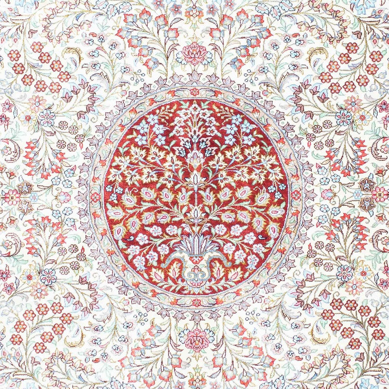 Ghom Teppich 103x158cm - Perserteppich - beige