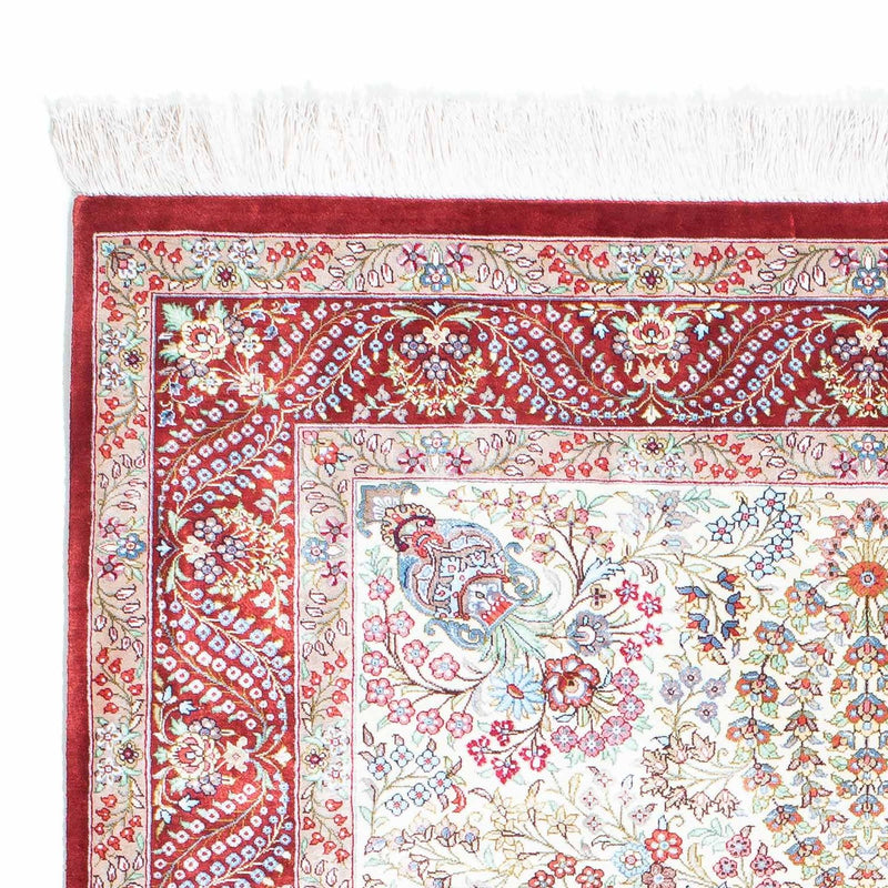 Ghom Teppich 103x158cm - Perserteppich - beige
