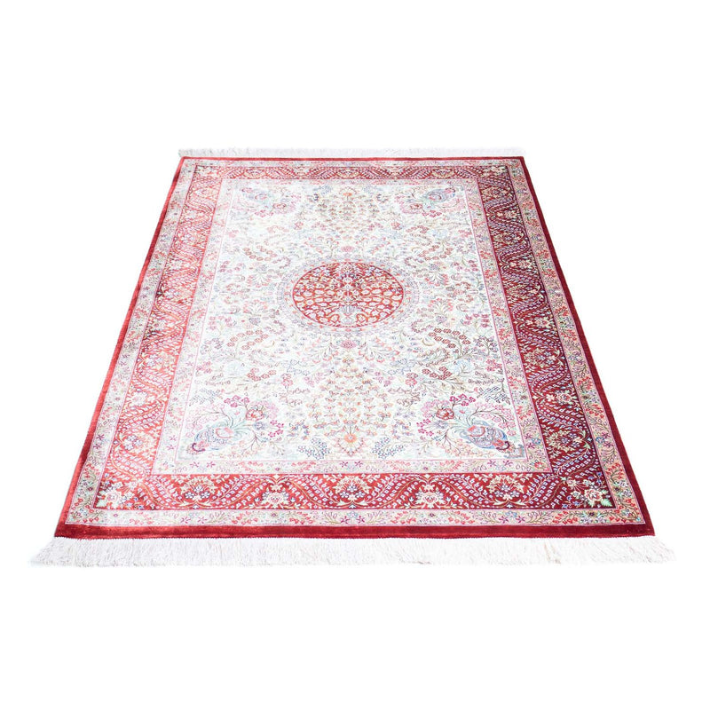 Ghom Teppich 103x158cm - Perserteppich - beige