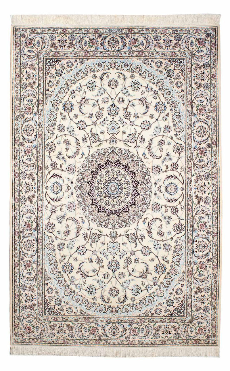 Nain - 6La Teppich 150x226cm - Perserteppich - beige