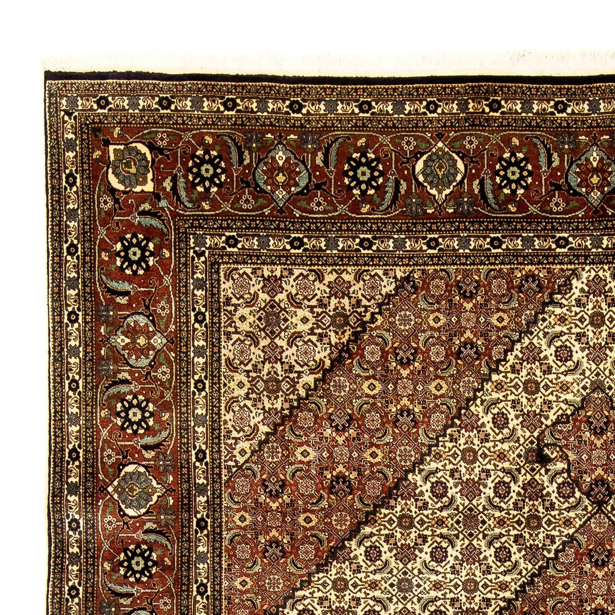 Täbriz Teppich 237x347cm - Perserteppich - mehrfarbig