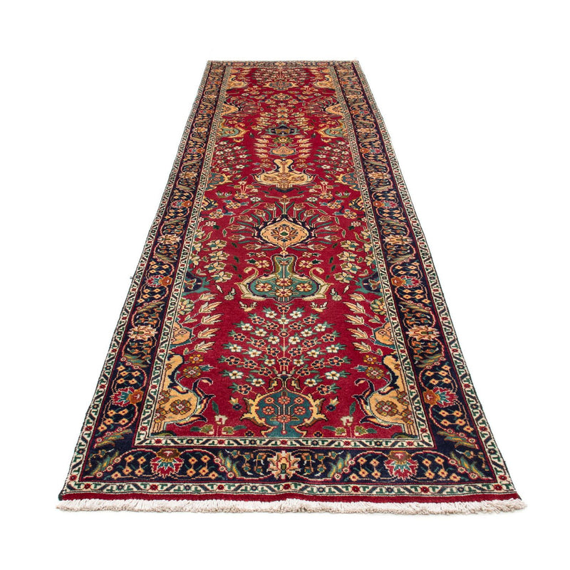 Täbriz Teppich 105x400cm - Perserteppich - rot