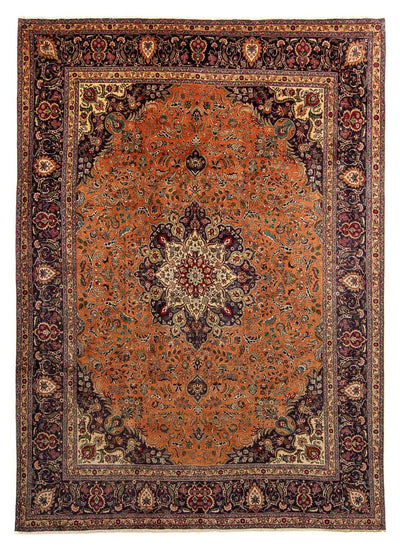 Täbriz Teppich 308x405cm - Perserteppich - rost